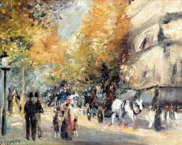 The Grands Boulevards, Paris - view 1