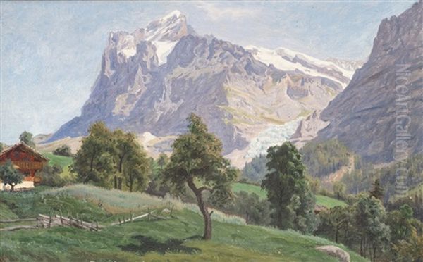 Motiv Fran Wetterhorn, Schweiz - view 1