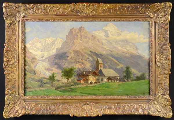 A Mountain Landscape - view 1