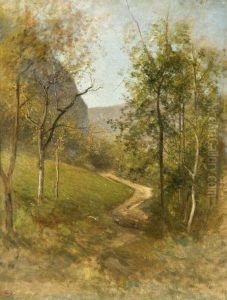 Le Sentier De Sassenage, Effet D'automne by Jean Alexis Achard