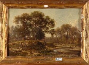 Paysage by Jean Alexis Achard