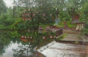 Den Roda Garden by Olof Arborelius