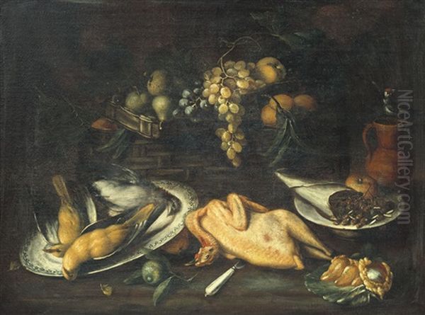 Natura Morta Con Frutta E Cacciagione - view 1