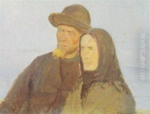Ole Markstrom Og Hans Kone