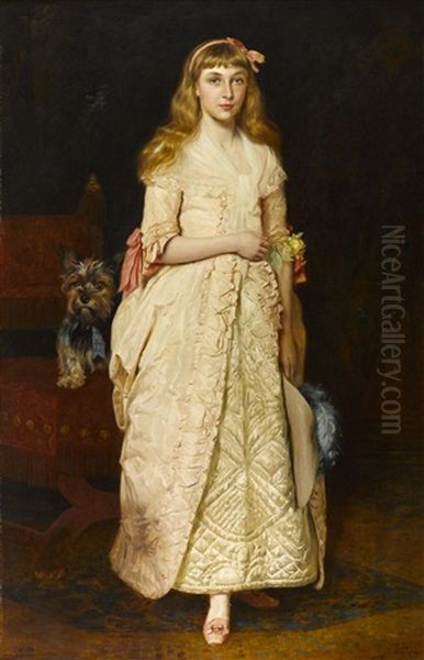 A Portrait Of Miss Rose Fenwick As A Child - view 1