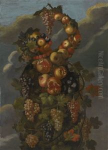 Anthropomorphic Allegory Of Autumn by Giuseppe Arcimboldo