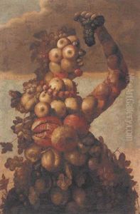 An Anthropomorphic Figure Of Autumn by Giuseppe Arcimboldo