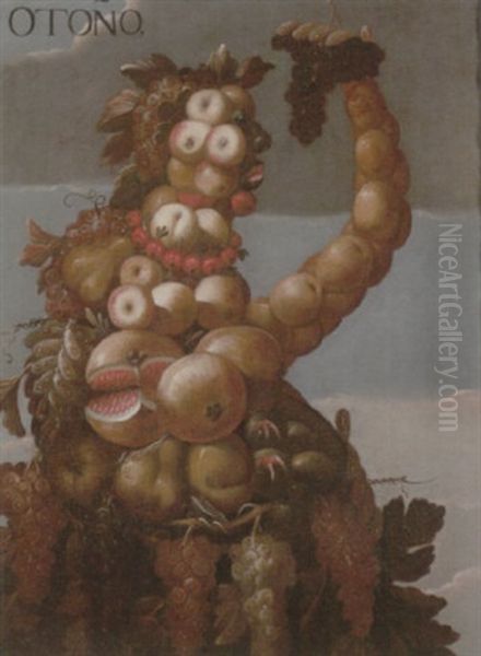An Anthropomorphic Figure Of Autumn - view 1