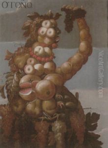 An Anthropomorphic Figure Of Autumn by Giuseppe Arcimboldo
