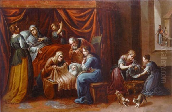 The Birth Of The Virgin - view 1