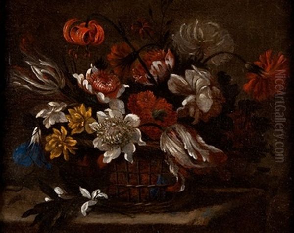 Cesto Con Flores - view 1