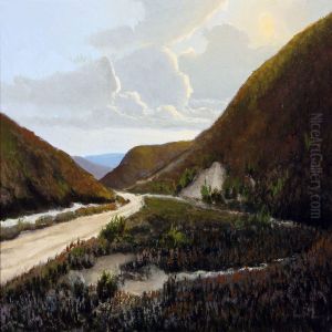 Landscape by Georg Nicolaj Achen