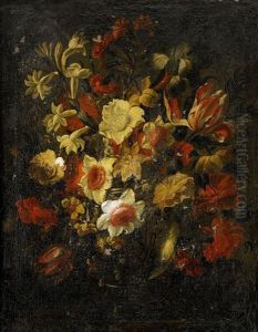 Blomsterstilleben by Juan De Arellano