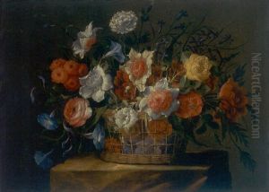 Bodegon De Flores by Juan De Arellano