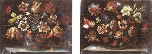 Fleurs Dans Un Panier - view 1