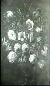 Bouquet De Fleurs Sur Un Entablement by Juan De Arellano
