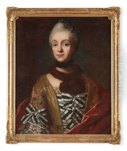 Agneta Dorotea Hummelhielm(1733-1795) Married Hammarberg by Olof Arenius