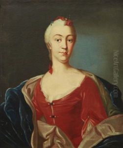 Portratt Forestallande Elisabeth Von Linne (f. Moraea, 1716-1806), Hustru Till Carl Von Linne by Olof Arenius