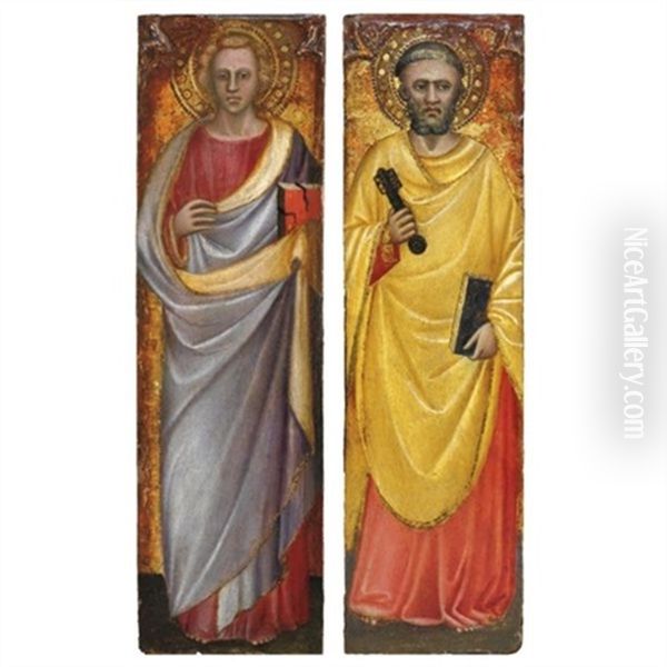 Un Santo (+ San Pietro; Pair) - view 1