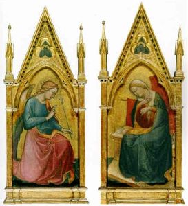 The Archangel Gabriel by Spinello Aretino
