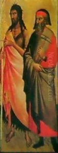 S. Marino E S. Giovanni Battista by Spinello Aretino