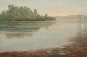 Morning On The Lake by Constantin Aricescu