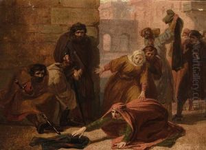 Scena Biblica by Carlo Arienti