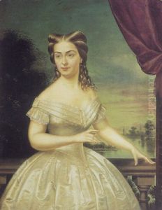 Nancy Nellie Hall Bacon, Thomas Jefferson's Niece by Fortunato Ariolla