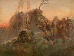 A Russian Tale by Abram Efimovich Arkhipov
