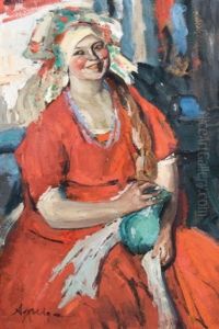 Paysanne Russe by Abram Efimovich Arkhipov