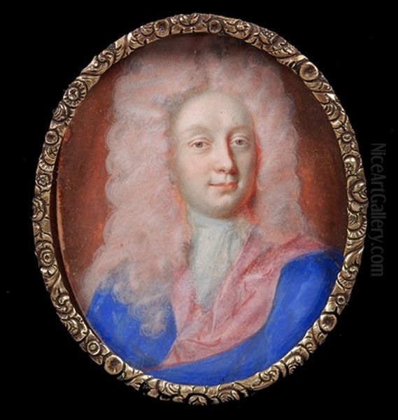 Portrait D'homme Au Manteau Bleu - view 1