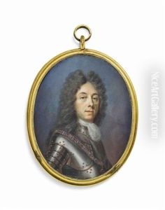 Prince Eugene Of Savoy (1663-1736), In Armour With Lace Jabot, Wearing The Collar And Jewel Of The Order Of The Golden Fleece