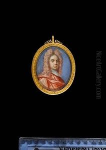 Nicola Francesco Haim (haym), Wearing Pale Crimson Cloak, White Jabot And Full-bottomed Powdered Wig Nicola Francesco Haim (haym), Wearing Pale Crimson Cloak, White Jabot And Full-bottomed Powdered Wig