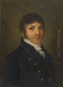 Portrat Von Henri Vincent Carrard (1766-1820) by Marc-Louis Arlaud