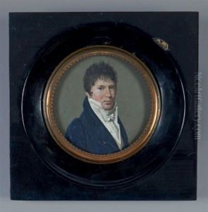 Portrait D'homme by Louis Ami Arlaud-Jurine