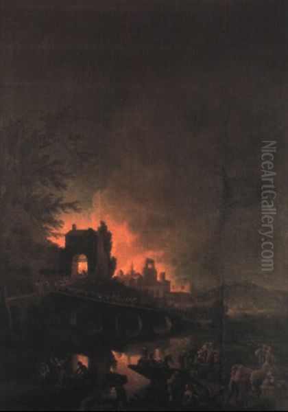 L'incendie - view 1