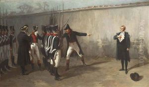 The Execution Of Mariechal Ney by Edouard Armand-Dumaresq