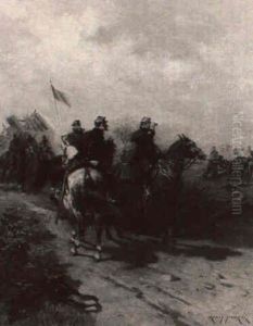 Assessing The Battle by Edouard Armand-Dumaresq