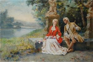 Scena Galante by Raffaelo Armenise