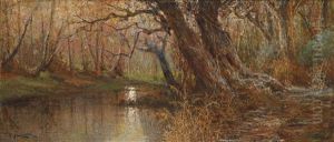 Herbstliche Bachlandschaft