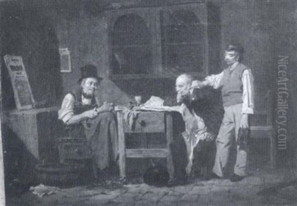 Men At A Table - view 1