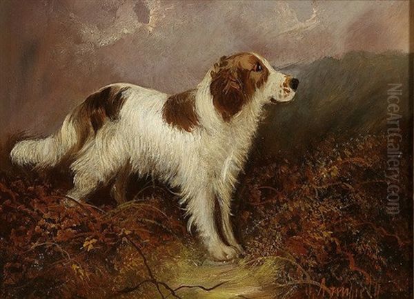 Terrier In A Landscape - view 1