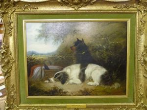 The Picnic; They Also Serve (pair) by Edward Armfield