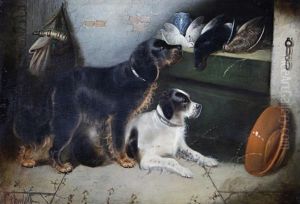 In The Larder by Edward Armfield