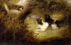 Terries Chasing A Fox