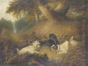 Over For A Day's Sport by Edward Armfield
