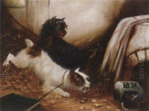 Terriers Ratting by Edward Armfield