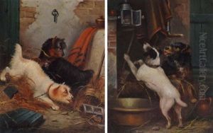 Terriers Ratting by Edward Armfield