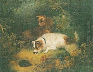 Terriers Ratting by Edward Armfield