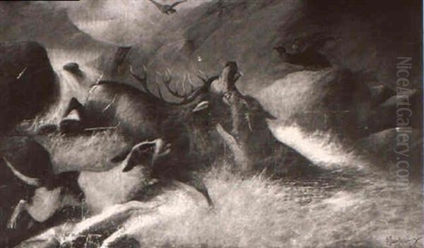 The Stag Hunt - view 1